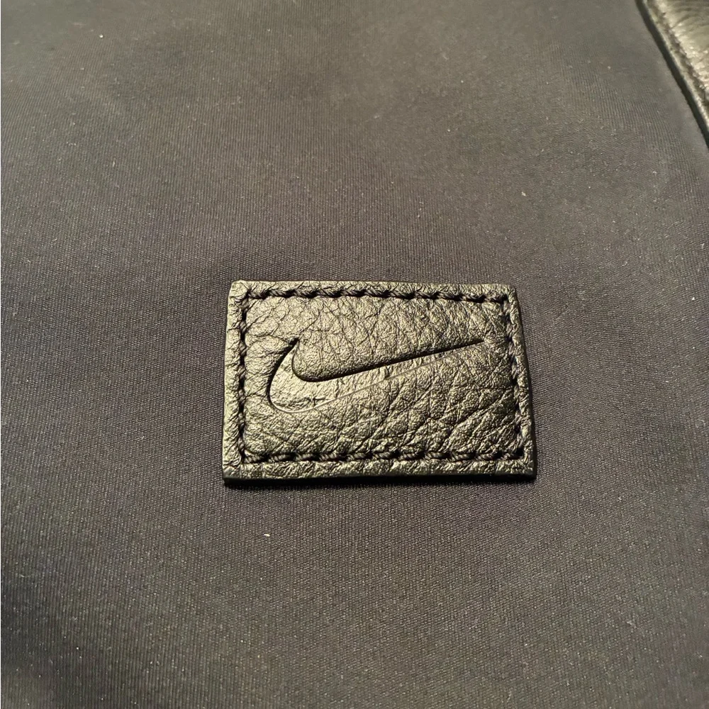 Black Men's Bag with Gold Accents